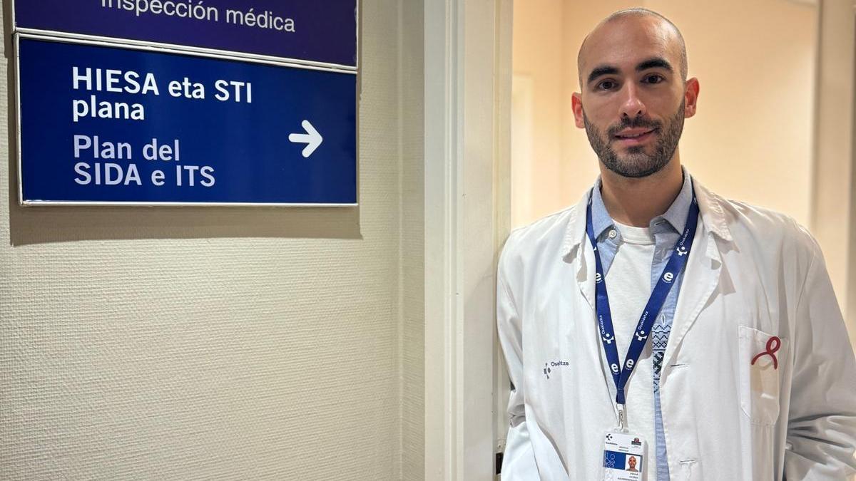 Oskar Ayerdi, coordinador del Plan del Sida e ITS de Osakidetza