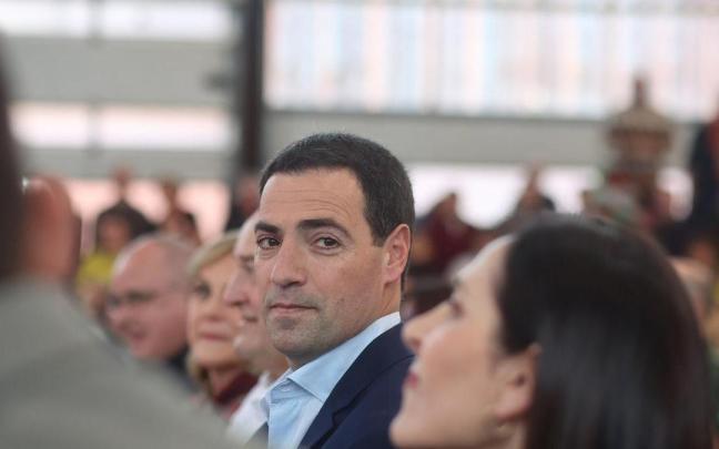El candidato del PNV a lehendakari, Imanol Pradales