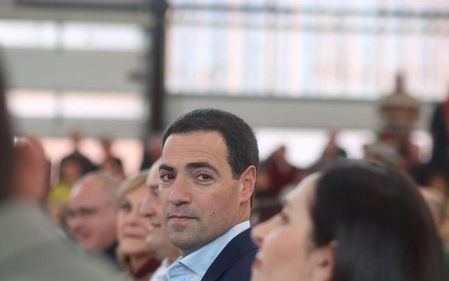 El candidato del PNV a lehendakari, Imanol Pradales