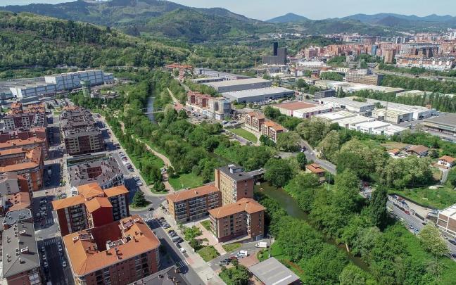 Vista general del municipio de Etxebarri