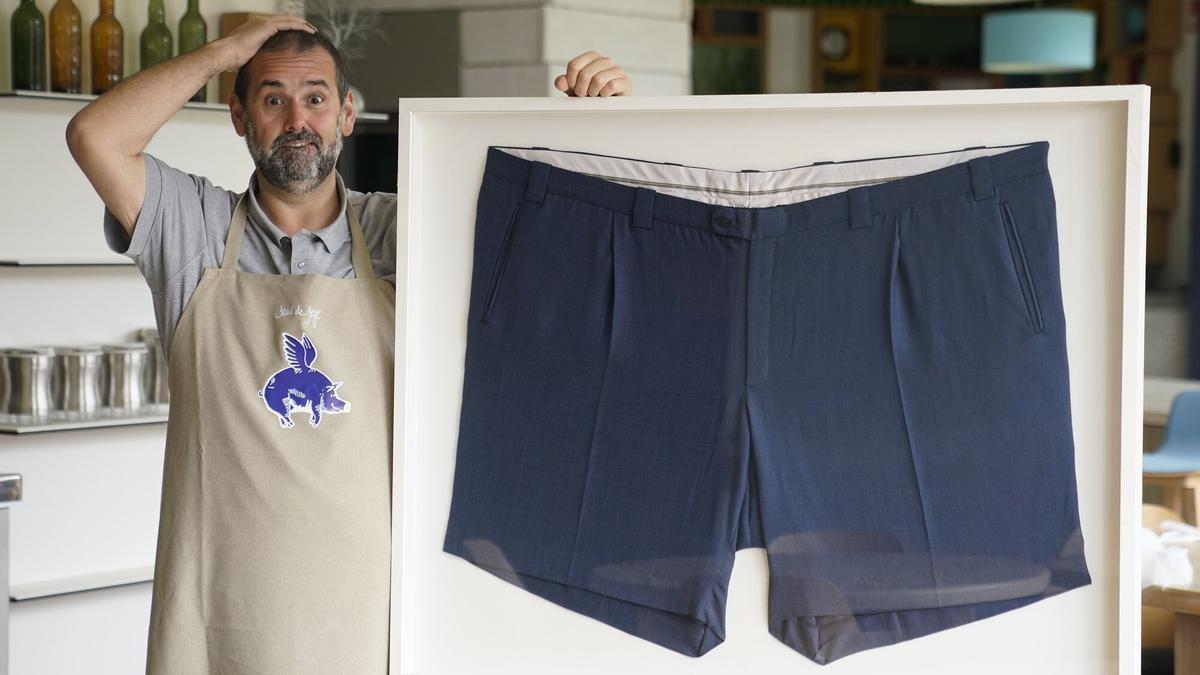 David de Jorge llegó a pesar 267 kilos RUBEN PLAZA