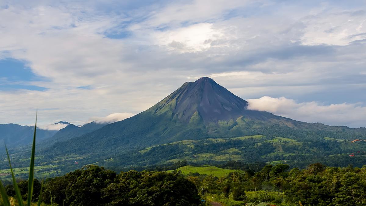El volcán Arenal.