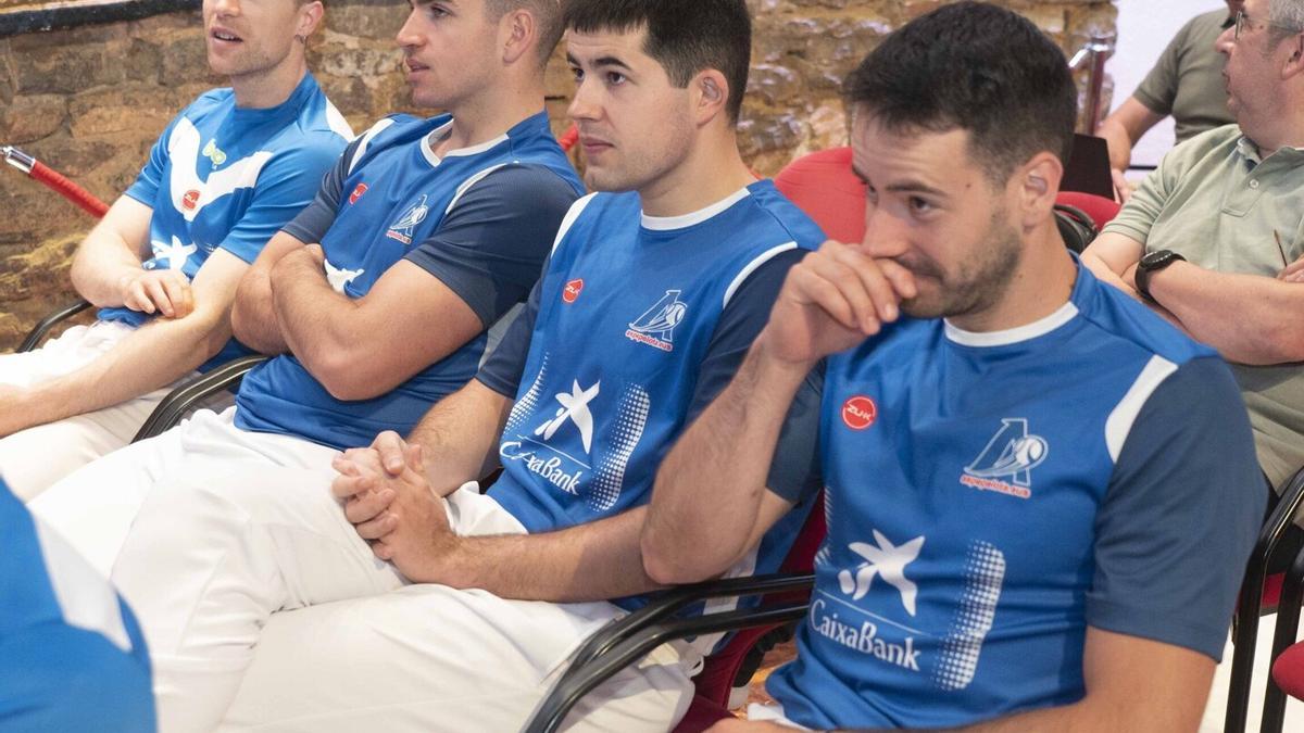 Presentación de la feria de pelota profesional de La Blanca en Gasteiz.