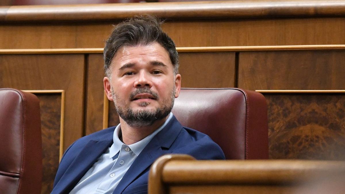 Gabriel Rufián, de ERC.