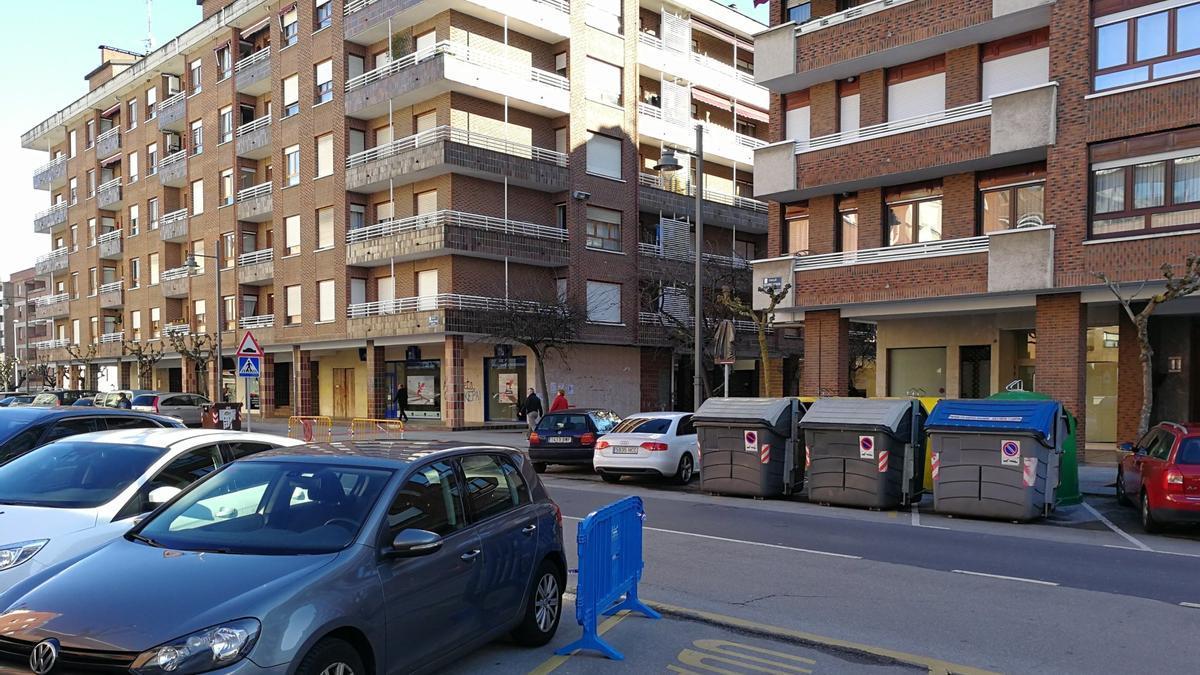 El mal olor nocturno se percibe en el casco urbano de Arrigorriaca, sobre todo en calles como Severo Otxoa, Paseo Urgoiti y Lonbo