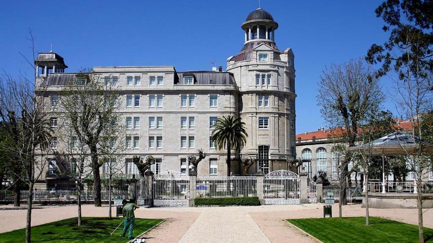 Exterior del Balneario de Mondariz.