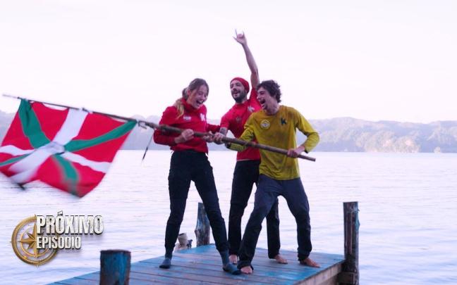 Jaio, Monty y Aimar, aspirantes a hacerse con la ikurriña en la gran final de 'El Conquis'