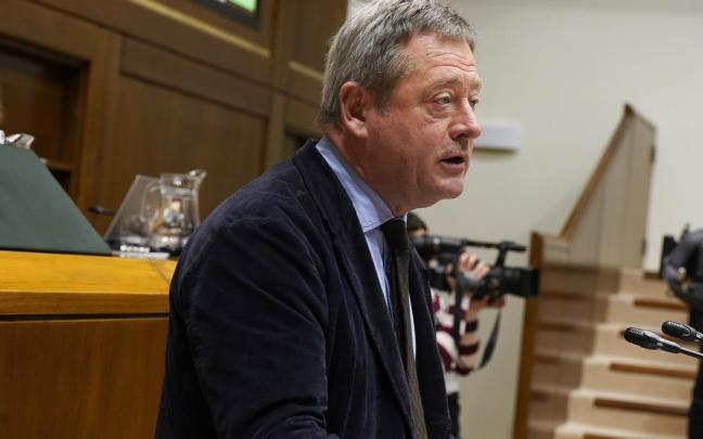 El consejero de Seguridad, Bingen Zupiria