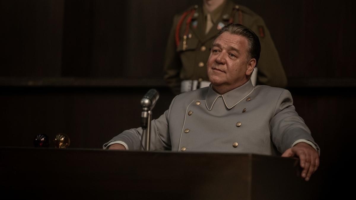 Russell Crowe en 'Núremberg'.