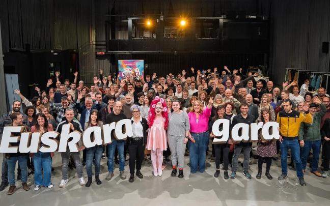 Presentación en Bilbao de la 24º edición de Korrika.