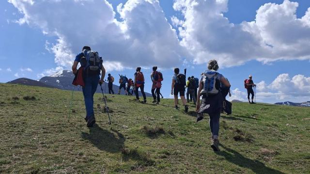 La primera actividad de la jornada será una salida al monte