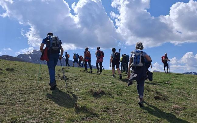 La primera actividad de la jornada será una salida al monte