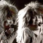 Tina Turner durante su concierto en la plaza de toros de Bilbao en 1987