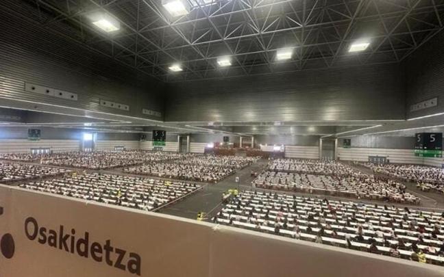 La tasa media de aprobados de la OPE de Osakidetza ronda el 90 %