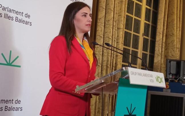Idoia Ribas, en una imagen de archivo en el Parlamento de Baleares. / EP Idoia Ribas, en una imagen de archivo en el Parlamento de Baleares.