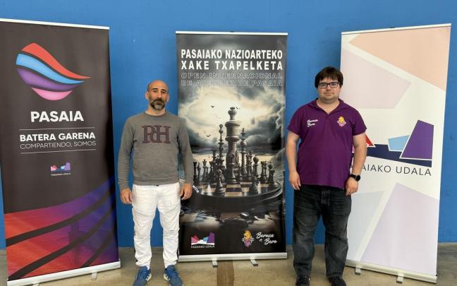 Julen Rodríguez junto a Urtzi Urdanpilleta.