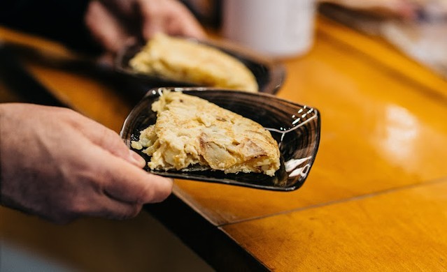 La tortilla del Bar Chelsy, ganadora en la categoría tradicional. Foto: @chelsy.gastrobar (Instagram)