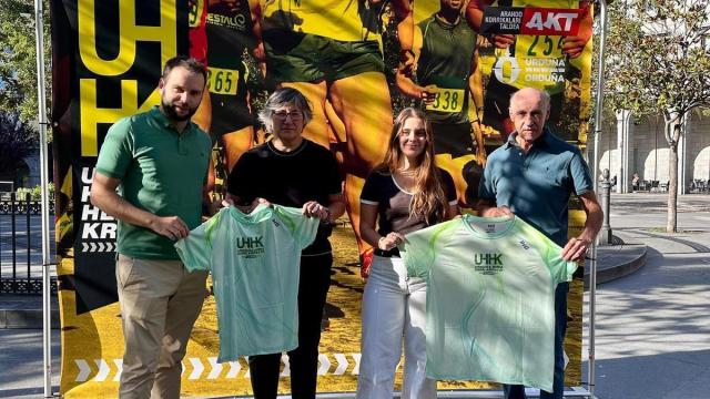 Acto de presentación de la XX Urduña Hiria Herri Krossa