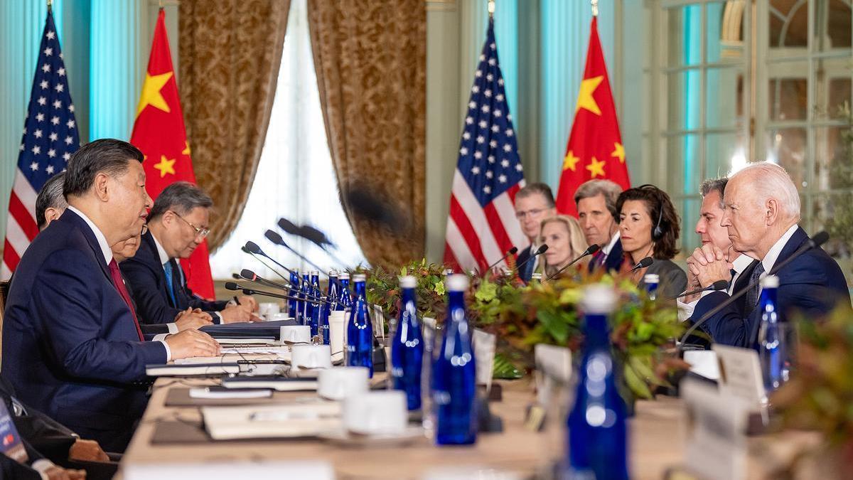 La reunión entre la delegación china y estadounidense se ha alargado más de cuatro horas.