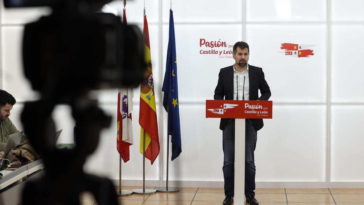 Tudanca comunica su renuncia a concurrir a las primarias del PSOE en CyL.