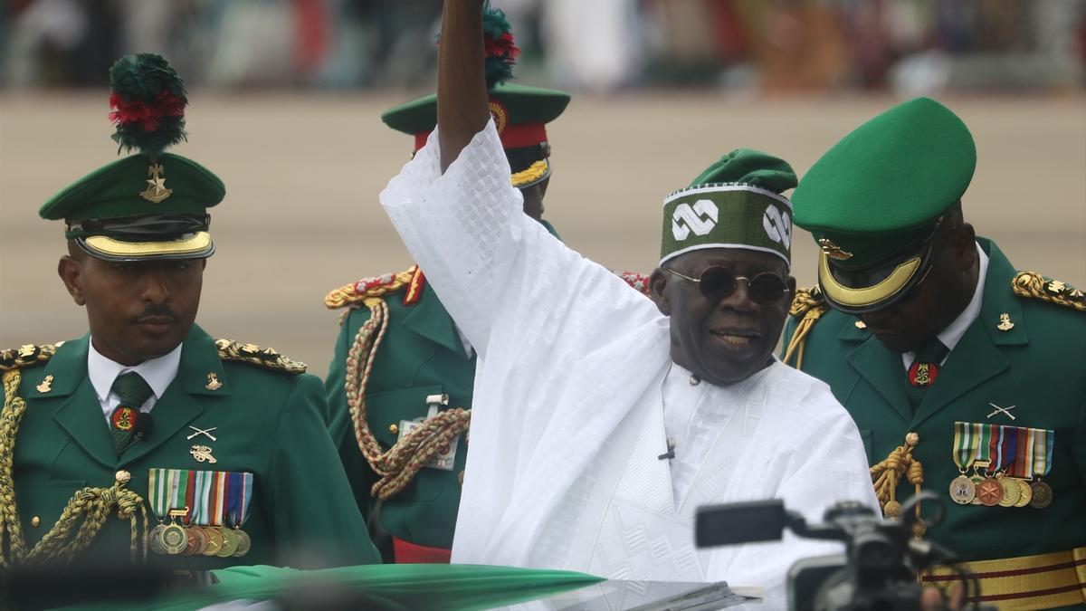 El presidente de Nigeria, Bola Tinubu, en una foto de archivo.