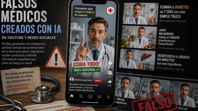 Los perfiles de falsos médicos inundan las redes