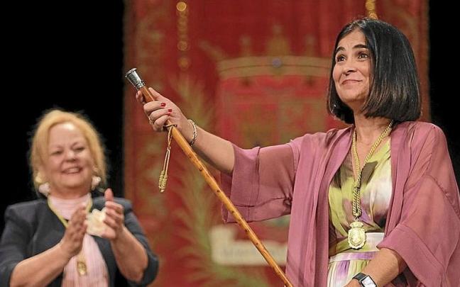 La exministra Darias se hizo con el bastón de mando en Las Palmas de Gran Canaria. | FOTO: E. P.