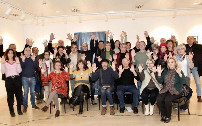 En imágenes: Artistas alaveses contra las guerras En imágenes: Artistas alaveses contra las guerras