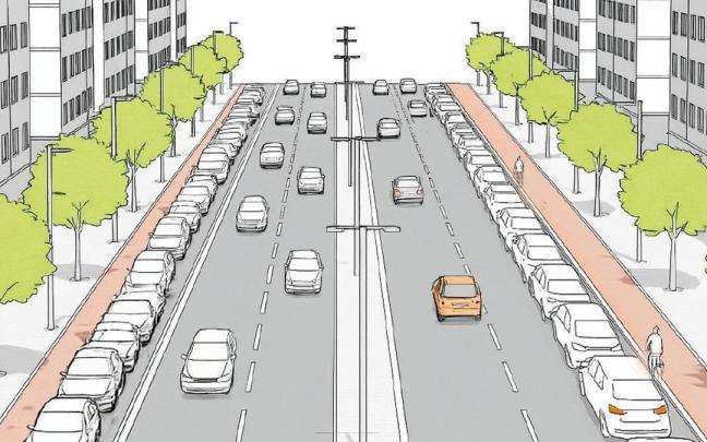 Gasteizko Udalak Gasteiz etorbideko bidegorri berriaren obrak esleitu ditu 295.419 euroan.