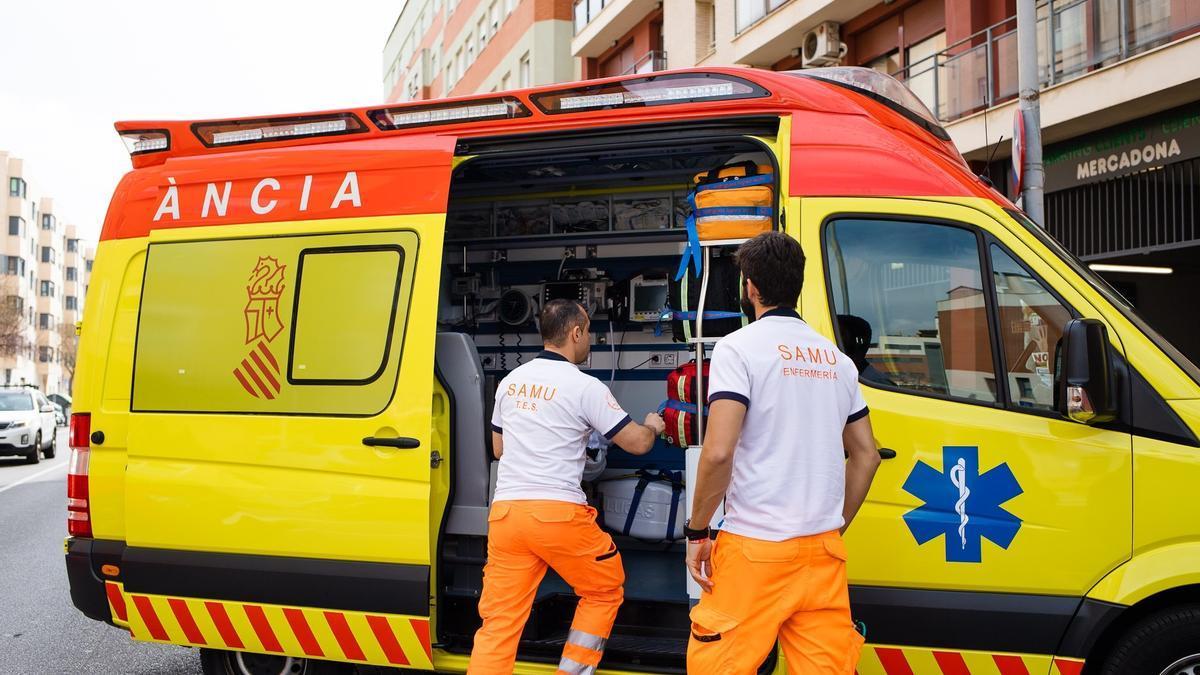 Ambulancia de Valencia.