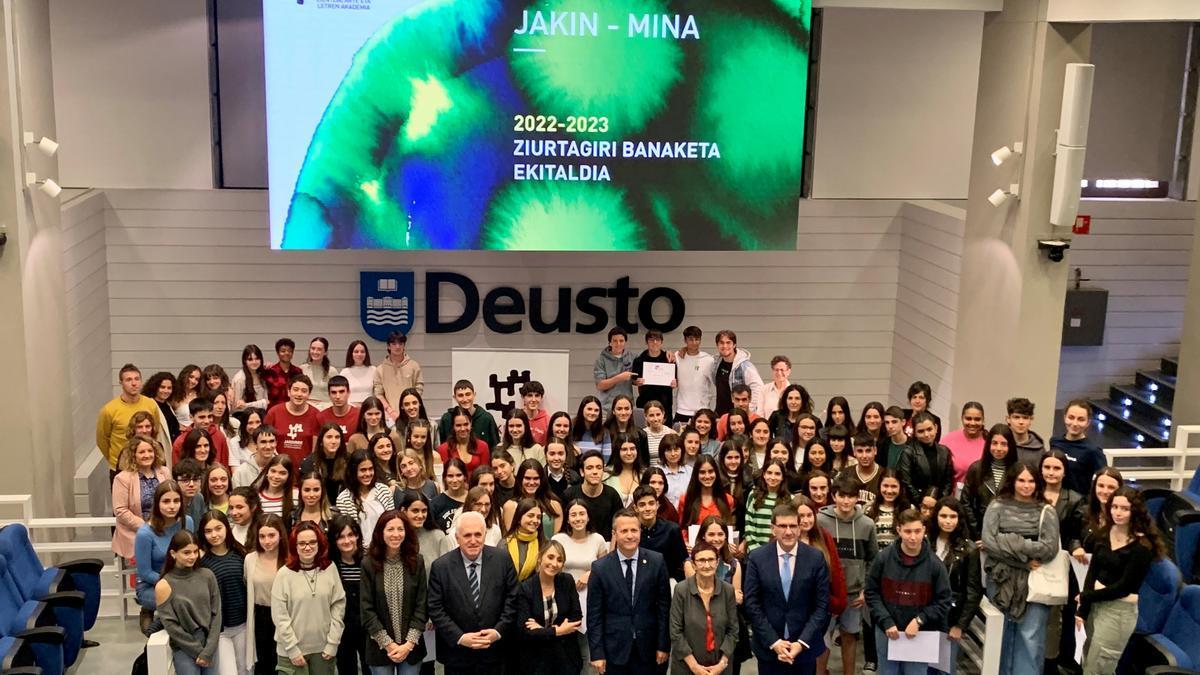 Un total de 279 alumnos vascos de ESO participan en las conferencias Jakiunde.