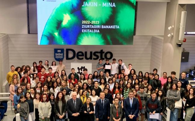 Un total de 279 alumnos vascos de ESO participan en las conferencias Jakiunde.