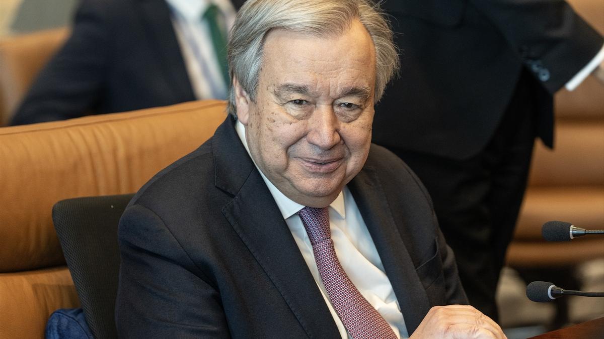 El secretario general de la ONU, António Guterres.