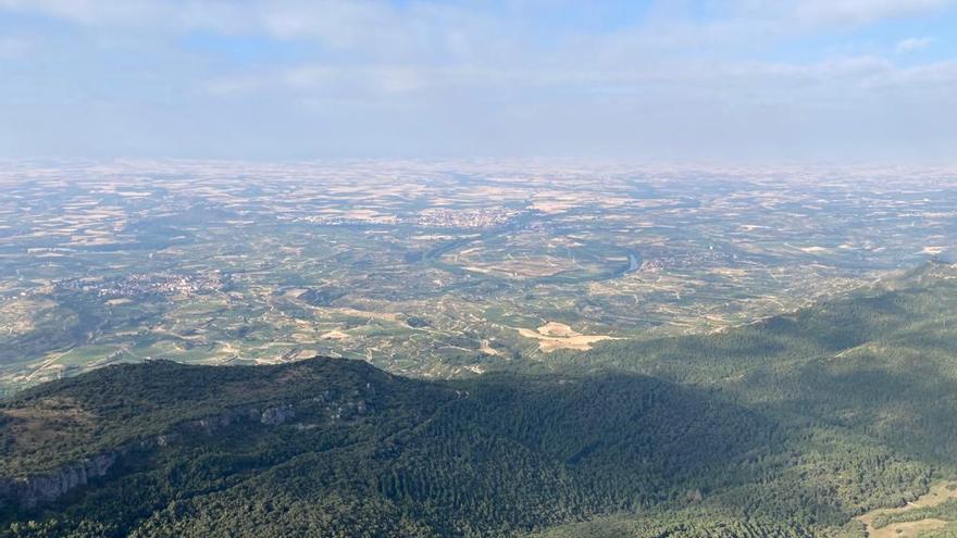 Vistas desde las ruinas del Toloño
