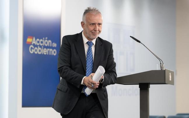 El ministro de Política Territorial, Ángel Víctor Torres, este viernes