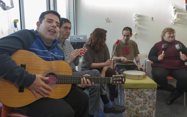 Una actividad de Autismo Araba.