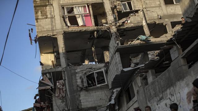 Los bombardeos sobre Gaza han continuado esta madrugada.