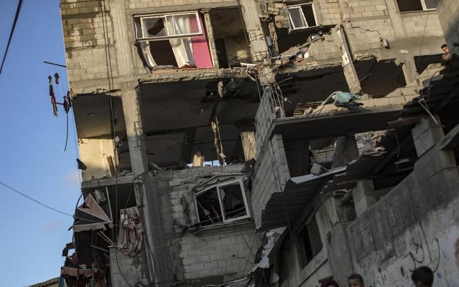 Los bombardeos sobre Gaza han continuado esta madrugada.