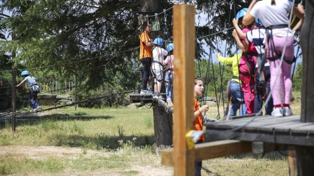 Imagen de archivo de un campamento de verano.