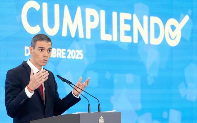 El presidente del Gobierno español, Pedro Sánchez