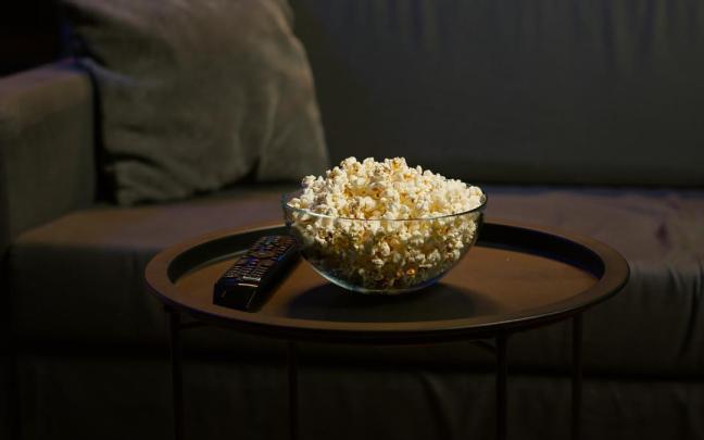 Un bol de palomitas, en una imagen de archivo.