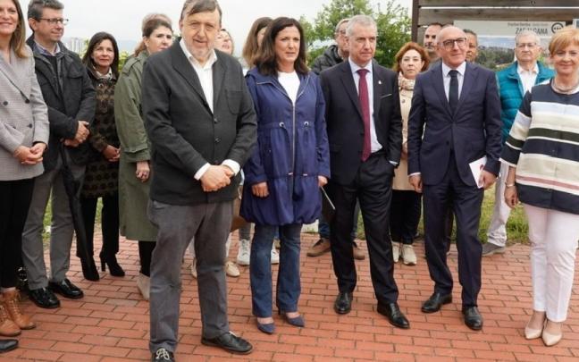 Acto electoral del PNV con Iñigo Urkullu y los candidatos en Araba y Vitoria - Gasteiz.