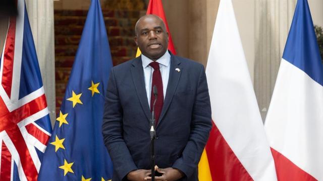 El ministro de Exteriores de Reino Unido, David Lammy, en una foto de archivo. / EP El ministro de Exteriores de Reino Unido, David Lammy, en una foto de archivo.