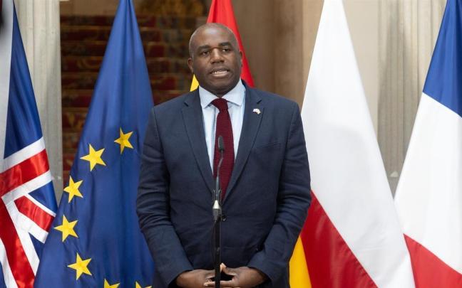 El ministro de Exteriores de Reino Unido, David Lammy, en una foto de archivo. / EP El ministro de Exteriores de Reino Unido, David Lammy, en una foto de archivo.