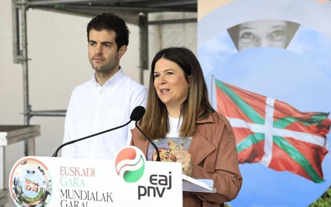 La secretaria del EBB del PNV, Maitane Ipiñazar.