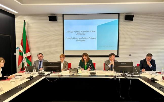 Encuentro en el que se ha constituido el Consejo Vasco de Políticas de Empleo.
