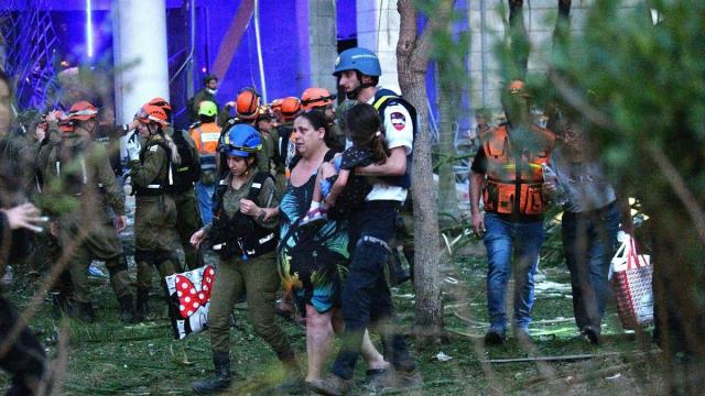 Ataque de Irán contra una ciudad israelí. / EP Ataque de Irán contra una ciudad israelí.