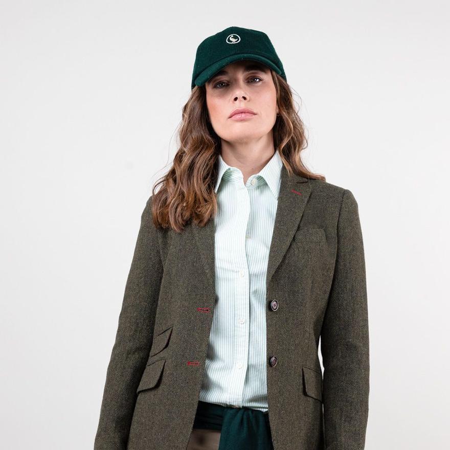 Americana Lana Espiga Verde, 94,90€.