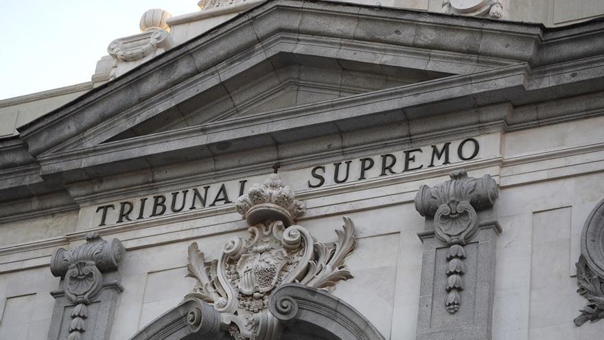 La fachada del Tribunal Supremo, en una imagen de archivo