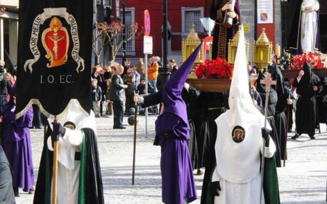 Imagen de archivo de una procesión en Orduña